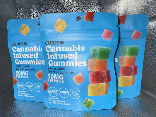 CUBES Live Resin Infused Gummies