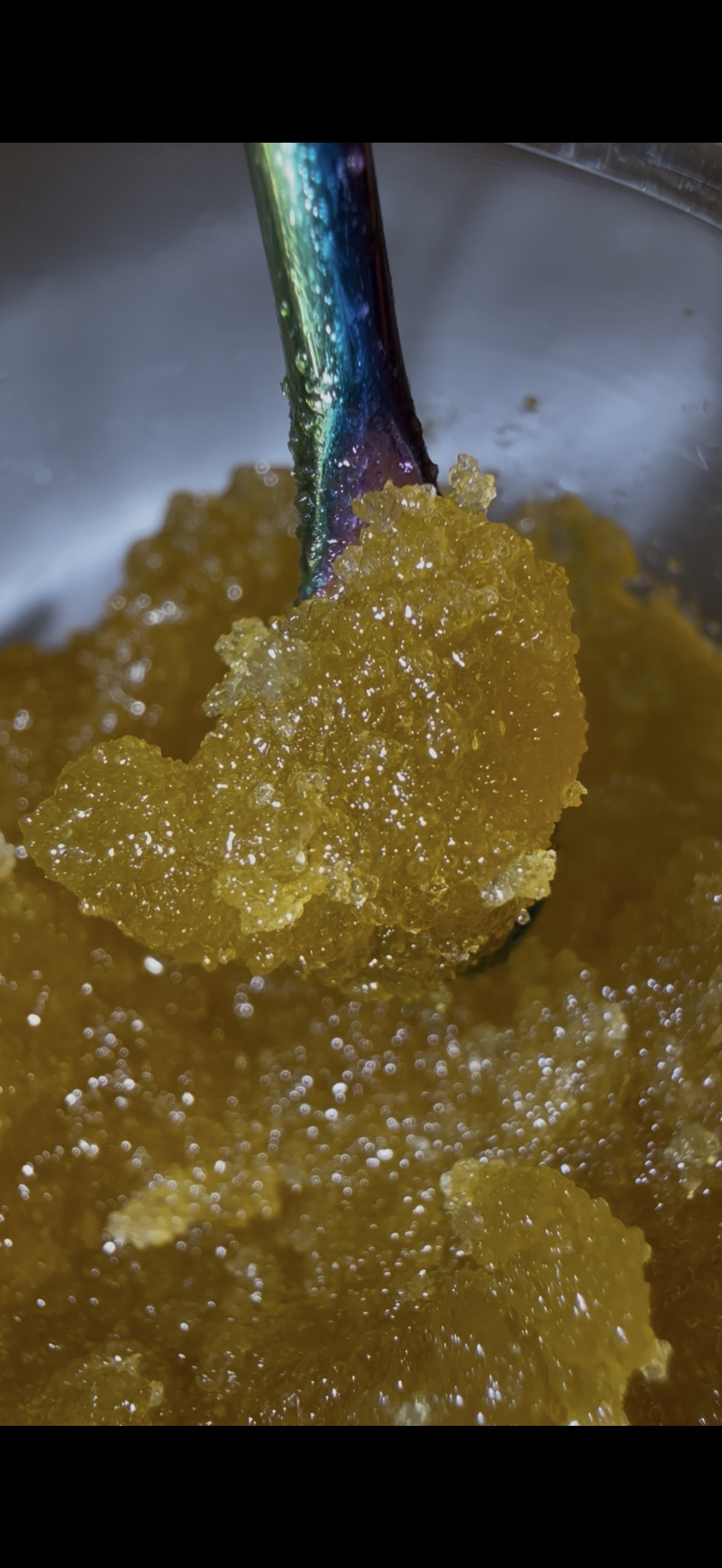 THCA Hemp Live Resin Concentrate - Honey Banana