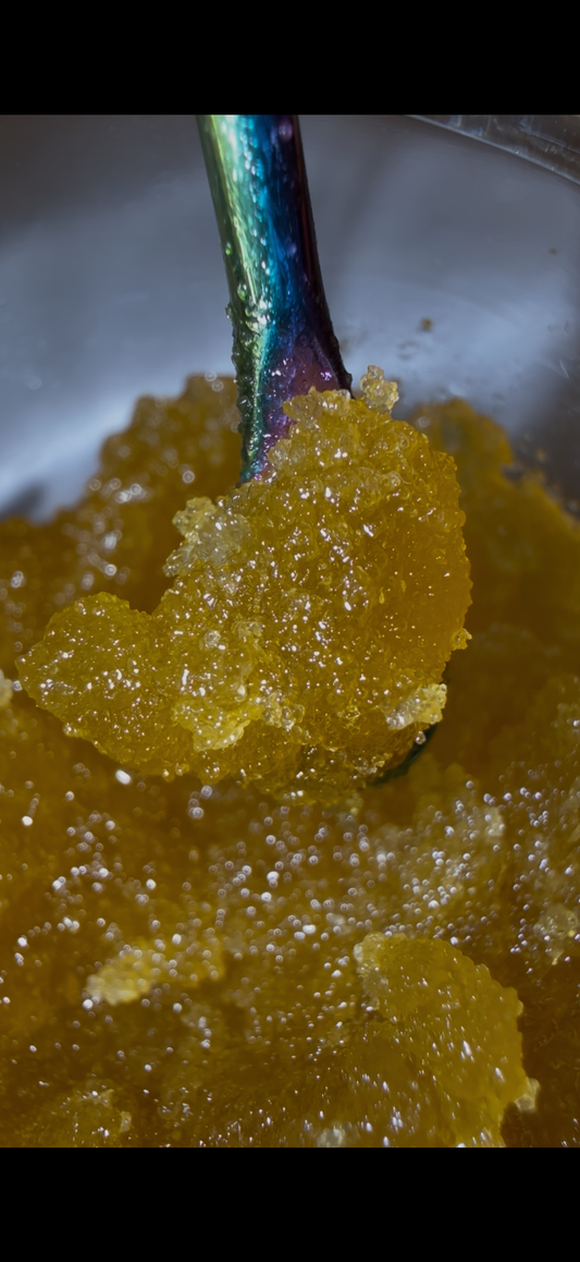 THCA Hemp Live Resin Concentrate - Honey Banana